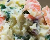 繊維たっぷりケールのスイートポテトサラダ作り方3写真