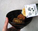 メンタンピン三色丼 インスタント麺×麻雀作り方4写真