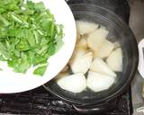 塩鮭かぶの鍋♪お腹のハリに簡単薬膳鍋作り方5写真
