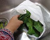 最速の冷凍ほうれん草作り方8写真