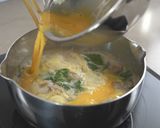 花らっきょうと鶏の親子丼作り方4写真