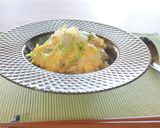 花らっきょうと鶏の親子丼作り方5写真