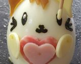ホワイトデー☆ニャンズカップル☆キャラ弁作り方16写真