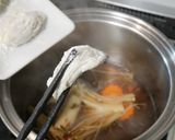 若狭岩牡蠣の越前治部煮作り方6写真