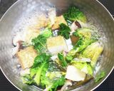 厚揚げとプチヴェールの味噌汁作り方5写真