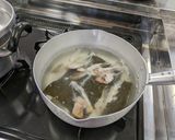 鯛かまのヘルシー雑炊作り方3写真