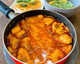 玉ねぎの明太マヨ焼き作り方4写真