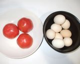 鶏トマト卵スープ♪心落ち着く簡単薬膳作り方1写真