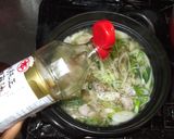 鶏もも肉長ネギスープ♪冷え性に簡単薬膳作り方5写真