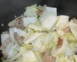 お弁当◎副菜◎白菜と豚肉の甘味噌炒め作り方2写真