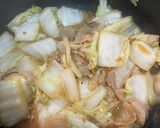 お弁当◎副菜◎白菜と豚肉の甘味噌炒め作り方4写真