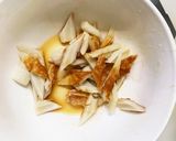 肉無チクワきな粉シチュー味茄子椎茸野菜炒作り方1写真
