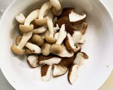 肉無チクワきな粉シチュー味茄子椎茸野菜炒作り方8写真