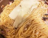 【簡単】全卵でこってりカルボナーラ作り方6写真