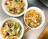 肉無チクワきな粉シチュー味茄子椎茸野菜炒作り方17写真