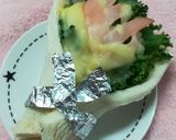 お子様も喜ぶ！ダイエット花束トースト作り方4写真