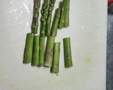 【超簡単】某ファミレスのアスパラ温野菜作り方1写真