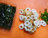 簡単！韓国海苔のお味噌汁作り方1写真