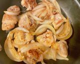 鶏肉と新玉ねぎの塩炒め作り方4写真