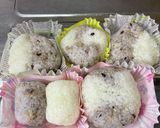 ☆冷凍ごはんで作る2色おむすび☆作り方5写真