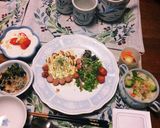 お父さんが作った✨ウインナーの花の卵焼き作り方11写真