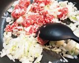 ナスのミートソーススパゲッティ作り方3写真