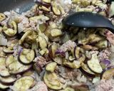 ナスのミートソーススパゲッティ作り方4写真