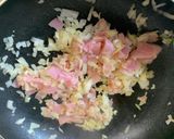 玉ねぎとベーコンのチーズリゾット♡作り方3写真