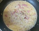 玉ねぎとベーコンのチーズリゾット♡作り方4写真
