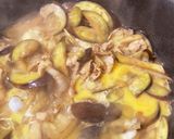 ナスと豚肉の柳川風作り方6写真