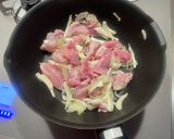 時短簡単　春キャベツと鶏もも肉のグラタン作り方5写真