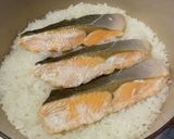 簡単♪鮭の炊き込みご飯☆無添加作り方4写真