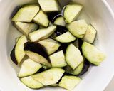 根菜茄子カニカマピリ辛オイ金平味温サラダ作り方12写真