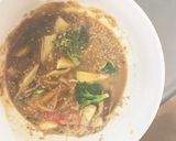 根菜茄子カニカマピリ辛オイ金平味温サラダ作り方16写真