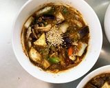 根菜茄子カニカマピリ辛オイ金平味温サラダ作り方22写真