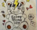リアルピース、こーたのくまさん弁当~♪作り方2写真