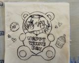 リアルピース、かずぅベア弁当~♪作り方1写真