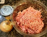 パイナップルのしっかりハンバーグ作り方1写真