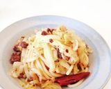 ツナから作る絶品白菜ペペロンチーノ作り方11写真