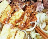 甘くてほっこり◆肉豆腐作り方6写真