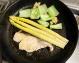 タラとホワイトアスパラステーキ豆乳ソース作り方5写真