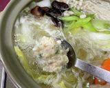 鶏豆腐団子鍋♯ヘルシー鍋♯鶏ひき肉♯豆腐作り方8写真
