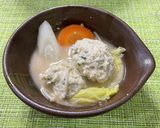 鶏豆腐団子鍋♯ヘルシー鍋♯鶏ひき肉♯豆腐作り方11写真
