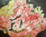 息子大好き♡ほうれん草モリモリ肉餡掛け〜作り方5写真
