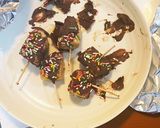 子どもと一緒にクッキング♡チョコバナナ作り方8写真
