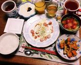 簡単に!お吸い物にも!豆苗とミニトマト作り方5写真