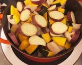 野菜たっぷりサバ缶無水カレー作り方2写真