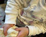 ポリ袋で洗い物最小限！3歳と作る豆腐白玉作り方2写真