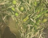 牛肉とアスパラガスと水菜炒め　60作り方8写真