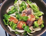 たっぷり野菜とぶりの黒酢あん作り方5写真